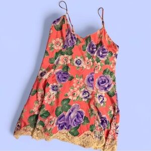 Victoria's Secret Coral Floral Dress